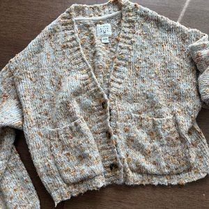 Billabong confetti cardigan